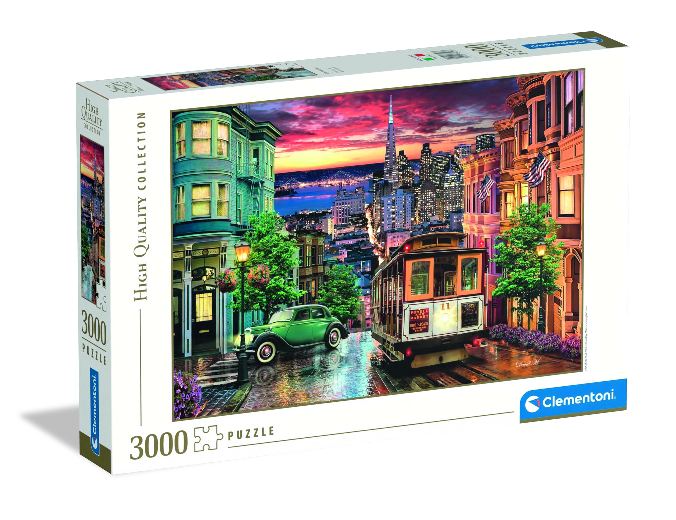 Amazon.com: Clementoni - 33547 - Collection Jigsaw Puzzle for